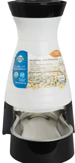 PetSafe Healthy Food Station Automatic Dog & Cat Gravity Feeder Medium