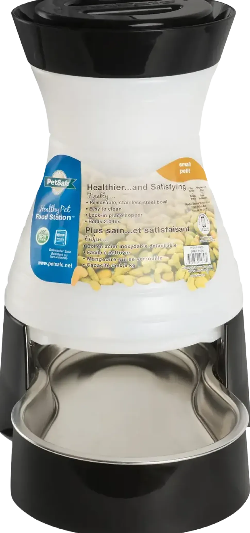 PetSafe Healthy Food Station Automatic Dog & Cat Gravity Feeder Small