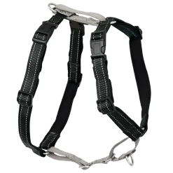 PetSafe 3-in-1 Reflective Dog Harness with Car Control Strap Black Large