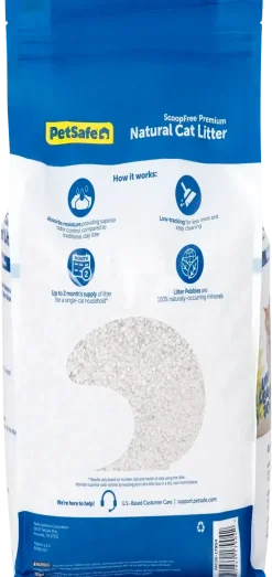 PetSafe ScoopFree Premium Natural Non-Clumping Cat Litter 8-lb
