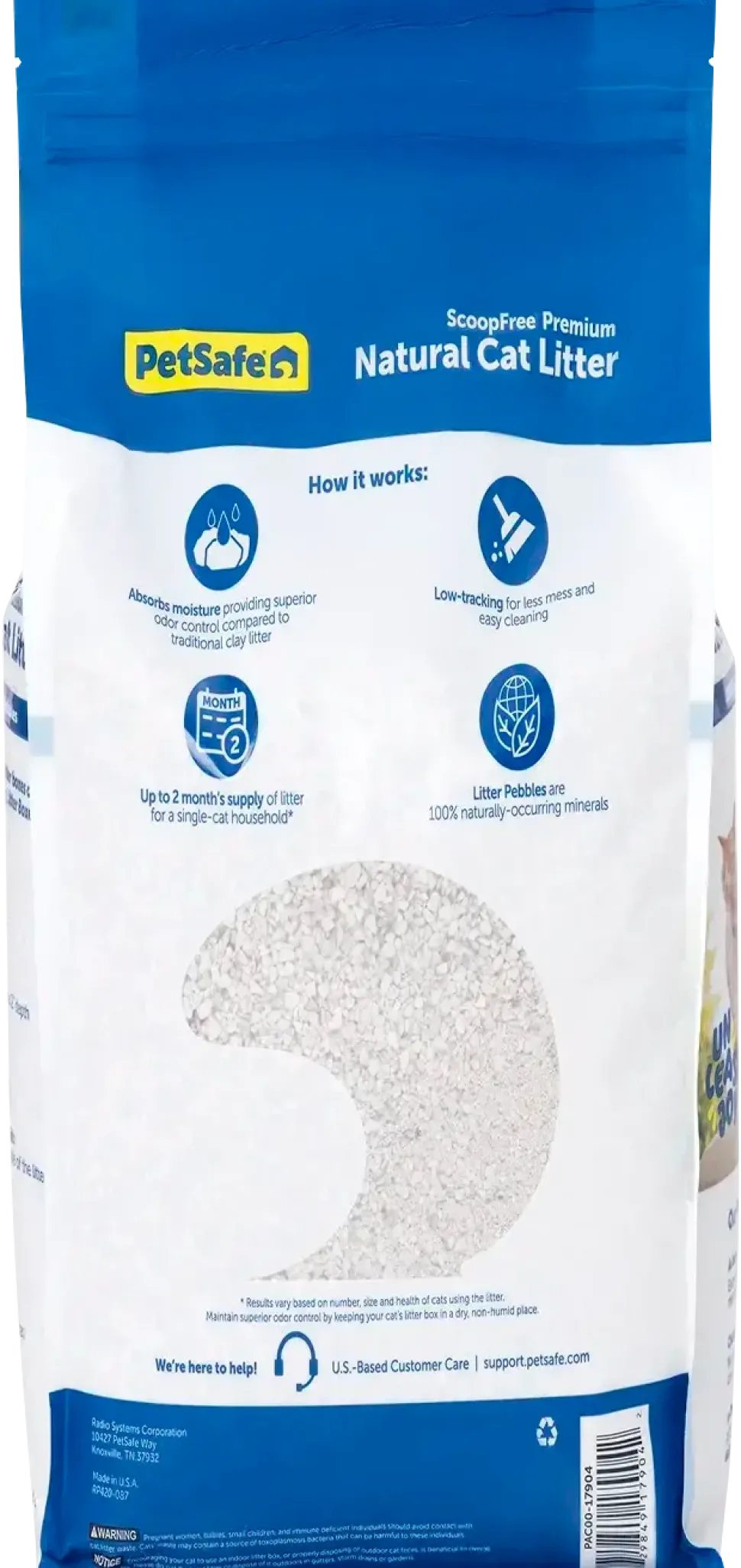 PetSafe ScoopFree Premium Natural Non-Clumping Cat Litter 8-lb
