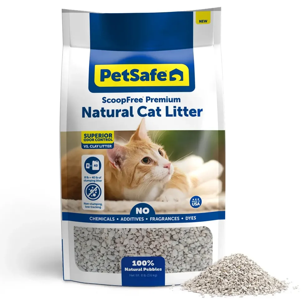 PetSafe ScoopFree Premium Natural Non-Clumping Cat Litter 8-lb