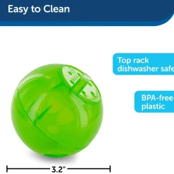 PetSafe SlimCat Interactive Cat Feeder Ball Green