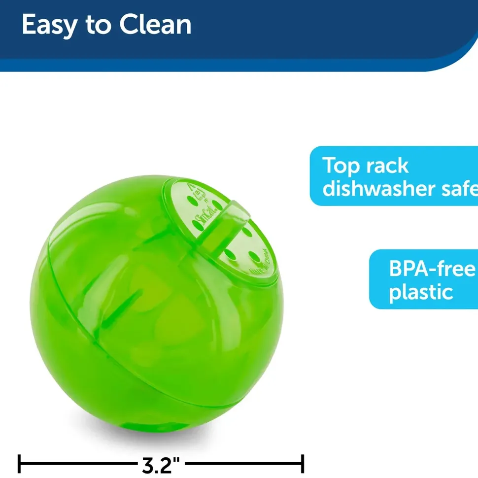 PetSafe SlimCat Interactive Cat Feeder Ball Green