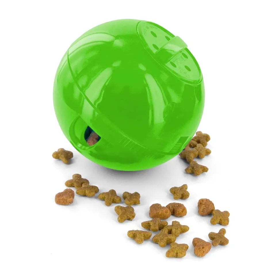 PetSafe SlimCat Interactive Cat Feeder Ball Green