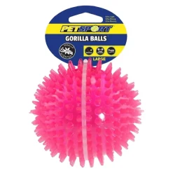 Petsport USA Gorilla Ball Dog Toy Assorted Large 4-in