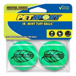 Petsport USA Jr. Mint Balls Dog Toy Assorted 1.8-in 2 Count