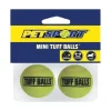 Petsport USA Mini Tuff Ball Dog Toy Yellow 2 Count 1.5-in