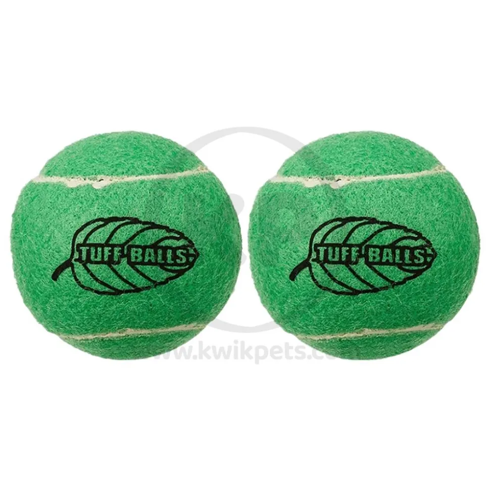 Petsport USA Mint Balls Dog Toy Green 2 Count 2.5-in
