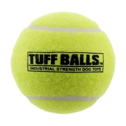 Petsport USA Tuff Ball Dog Toy Yellow 1.8-in