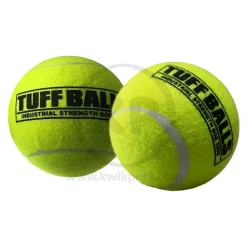 Petsport USA Tuff Ball Dog Toy Yellow 2 Count 2.5-in