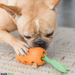Petstages Carrot Stuffer Treat-Dispensing Interactive Dog Toy