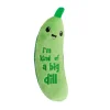 Petstages Crunchy Pickle Kicker Dental Catnip Cat Toy One Size