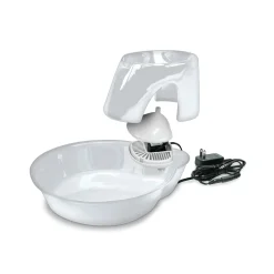 Pioneer Pet Big Max Ceramic Dog & Cat Drinking Fountain White 128-oz