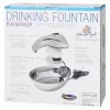 Pioneer Pet Raindrop Stainless Steel Dog & Cat Drinking Fountain 60-oz