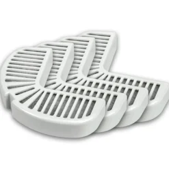Pioneer Pet Replacement Filters for Dog & Cat Ceramic and Stainless Steel Fountains 4 Count