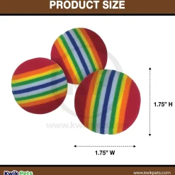 Pioneer Pet SmartCat Peek & Play Toy Box Replacement Balls 3 Count