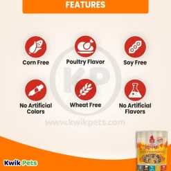 Plato Original Real Strips Grain Free Turkey with Pumpkin Dog Treats 18-oz