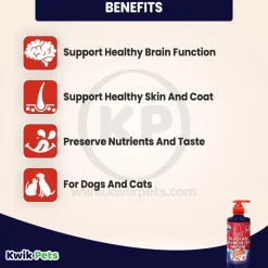 Plato Wild Alaskan Salmon Oil For Dogs & Cats 8-oz