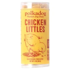 Polkadog Chicken Littles Training Bites Crunchy Dehydrated Dog & Cat Treats 2-oz
