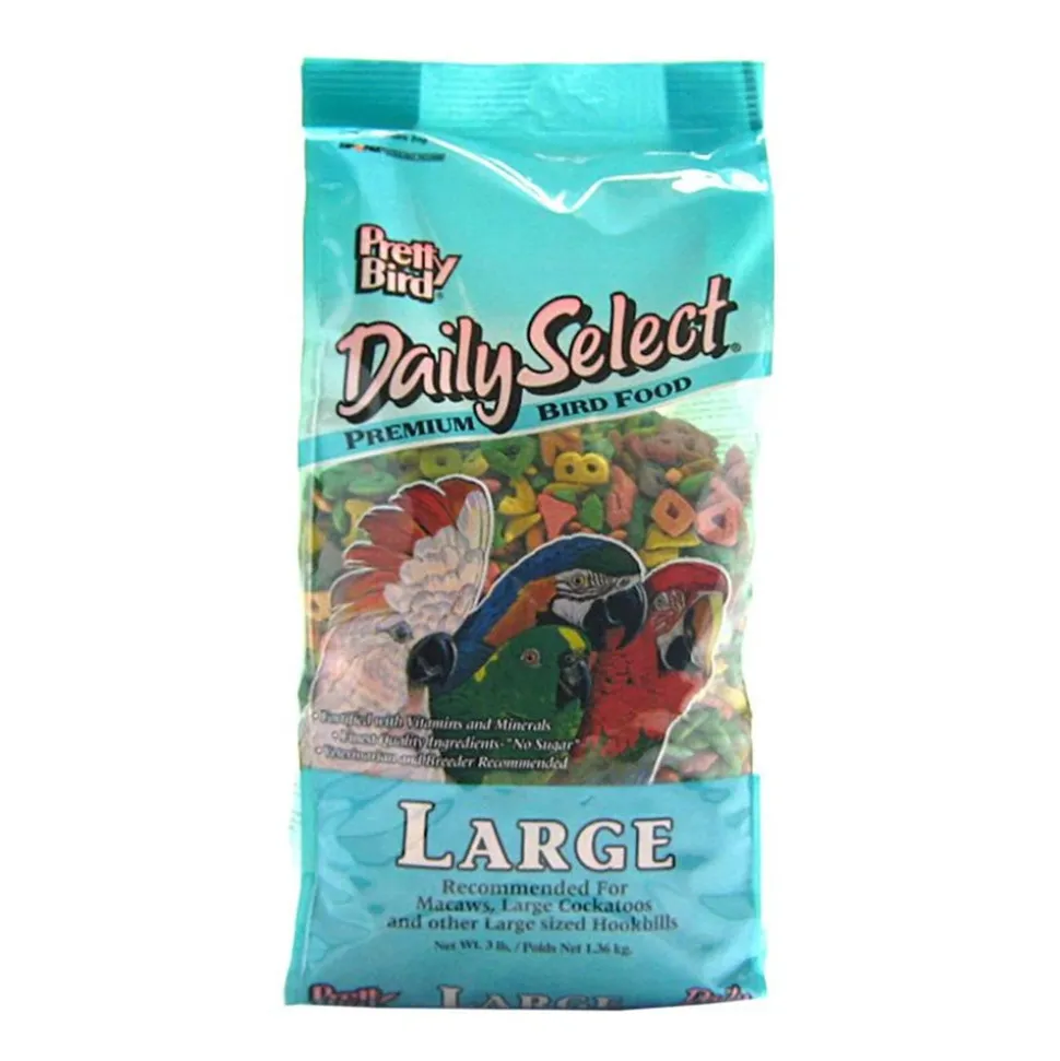 Pretty Bird Daily Select Premium Bird Food Large 3-lb