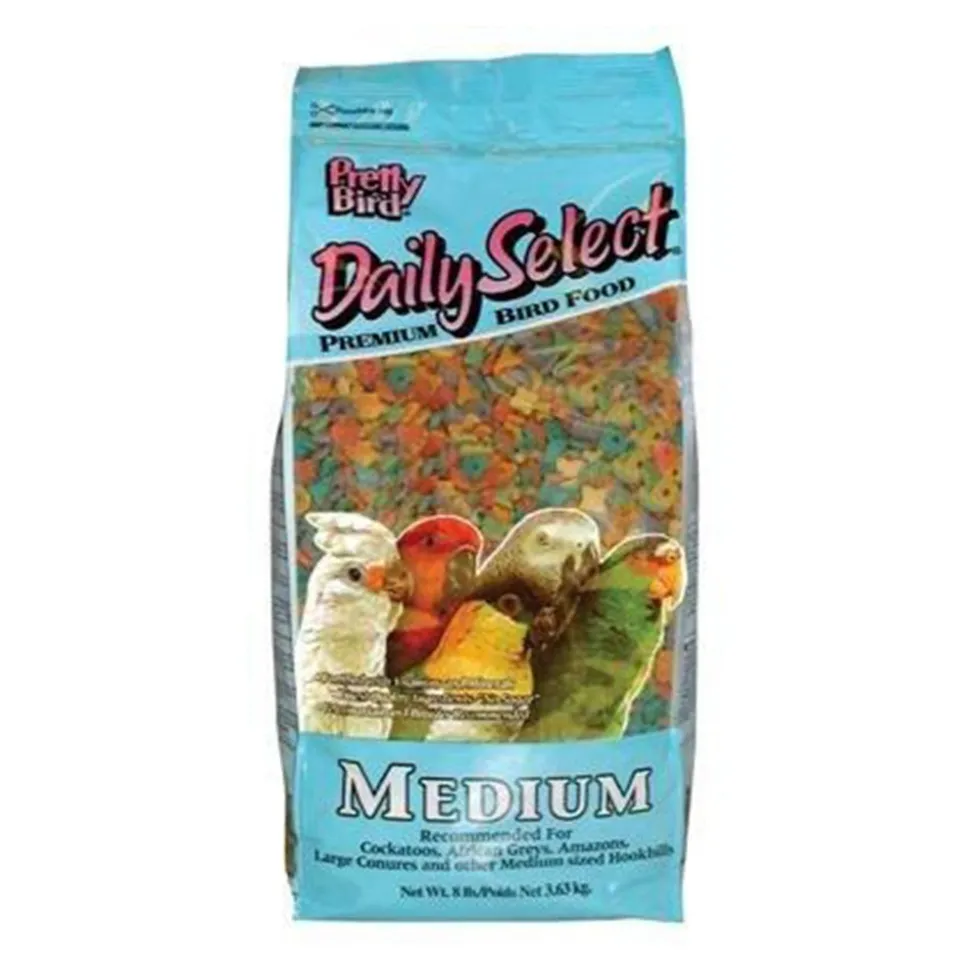Pretty Bird Daily Select Premium Bird Food Medium 8-lb