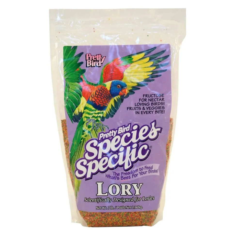 Pretty Bird Species Specific Lory Pelleted Bird Food 3-lb