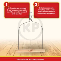 Prevue Pet Products Birdie Basics Wood Swing 5 in X 7 in