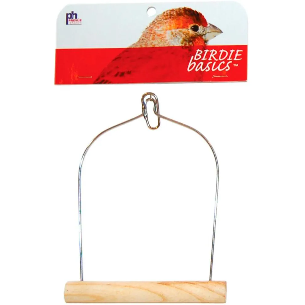 Prevue Pet Products Birdie Basics Wood Swing 5 in X 7 in