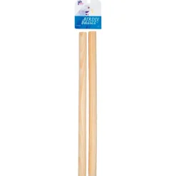 Prevue Pet Products Birdie Basics Wood Perch Brown 2 Count 13-3/8 in X 3/4 in