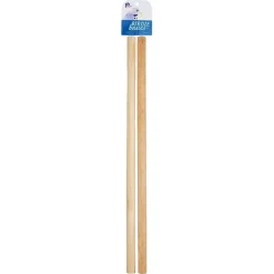 Prevue Pet Products Birdie Basics Wood Perch Brown 2 Count 19 in X 3/4 in