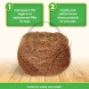 Prevue Pet Products Coco Bedding for Birds & Small Animals Cocoa Brown 4 in X 3.5 in