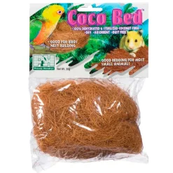 Prevue Pet Products Coco Bedding for Birds & Small Animals Cocoa Brown 4 in X 3.5 in