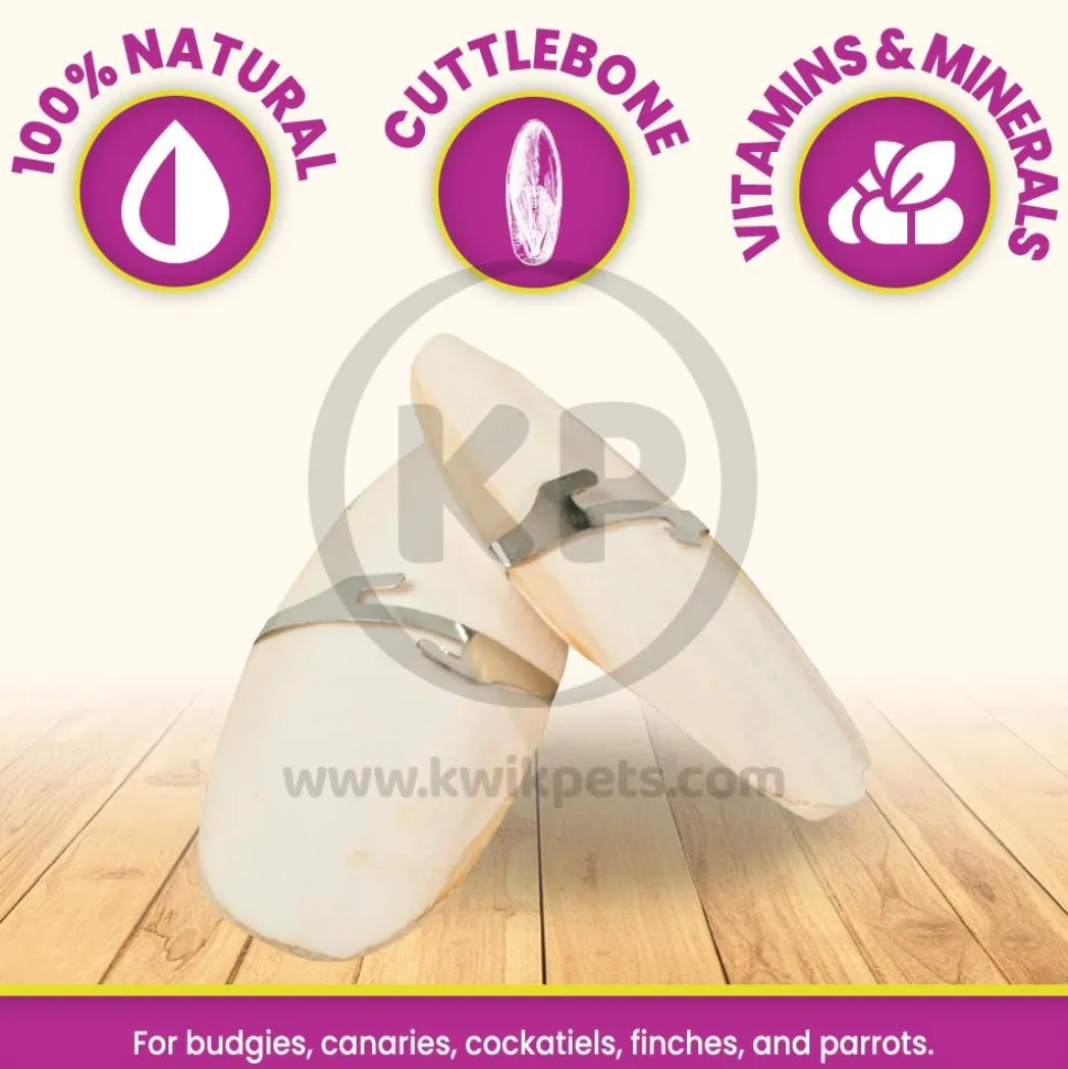 Prevue Pet Products Cuttlebone for Birds Small 4-in 2 Count