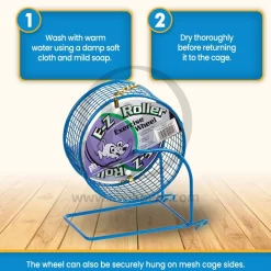 Prevue Pet Products E-Z Roller Exercise Wheel for Mouse Assorted 4-5 in