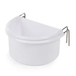Prevue Pet Products Hanging Half-Round Bird Cage Cup Assorted Small