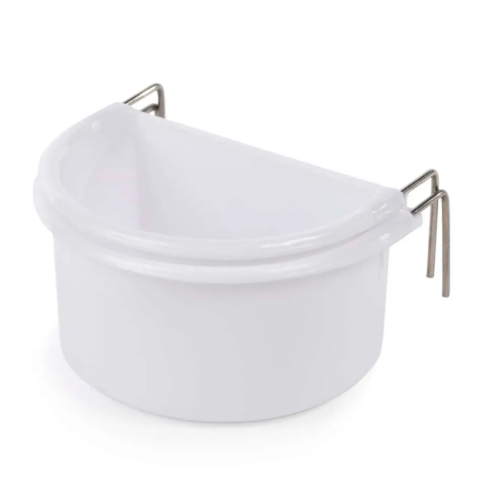 Prevue Pet Products Hanging Half-Round Bird Cage Cup Assorted Small
