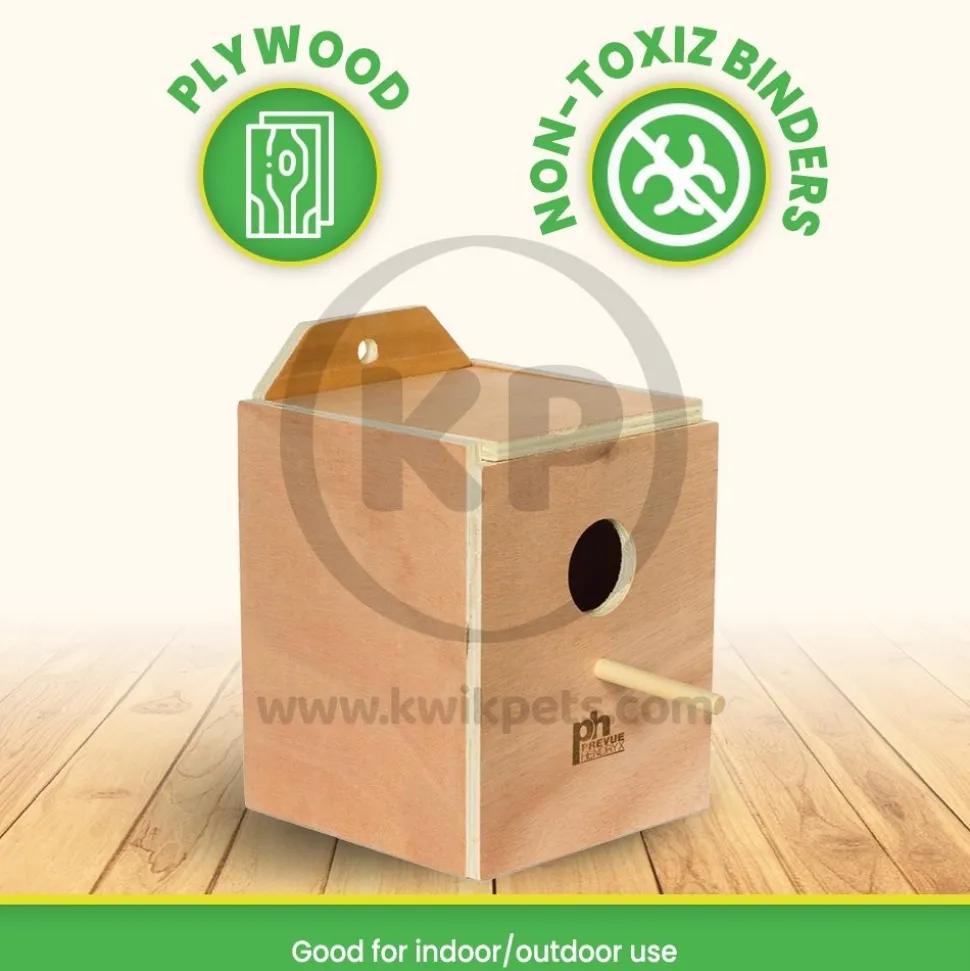 Prevue Pet Products Inside Mount Lovebird Nest Box Medium