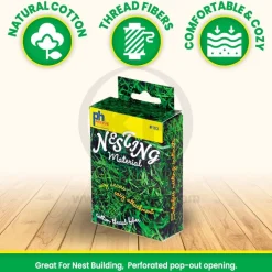 Prevue Pet Products Natural Cotton Thread Nesting Material for Birds