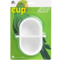 Prevue Pet Products Plastic Cup for Winged Bird Cages White