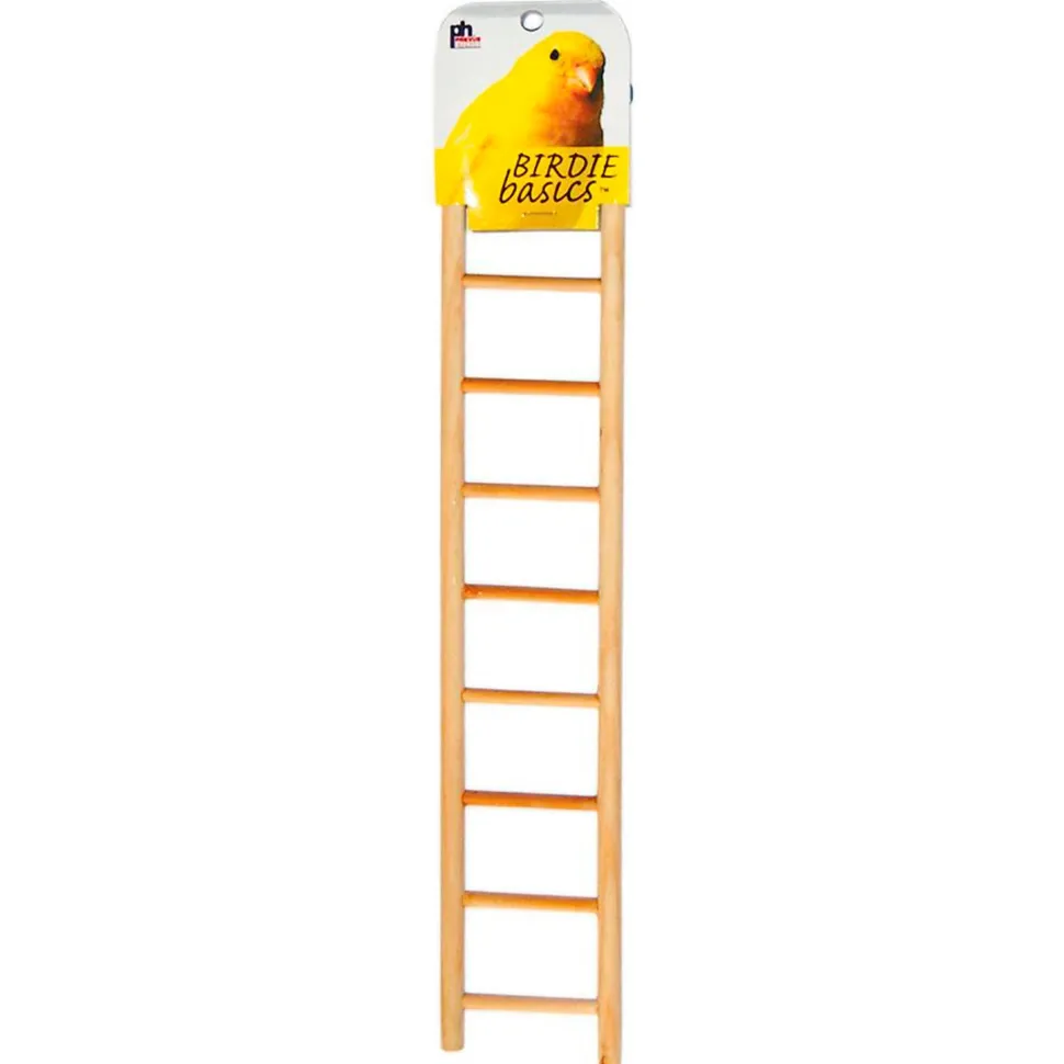 Prevue Pet Products 9-Rung Wood Ladder for Birds 2.88 in X 14 in