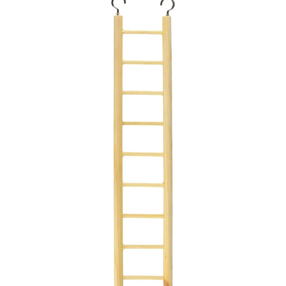 Prevue Pet Products 9-Rung Wood Ladder for Birds 2.88 in X 14 in