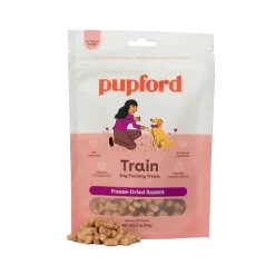 Pupford Freeze-Dried Rabbit Training Dog Treats 2-oz