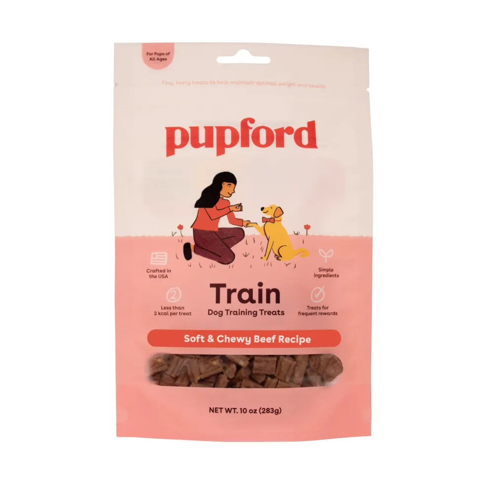 Pupford Soft & Chewy Beef Training Dog Treats 10-oz