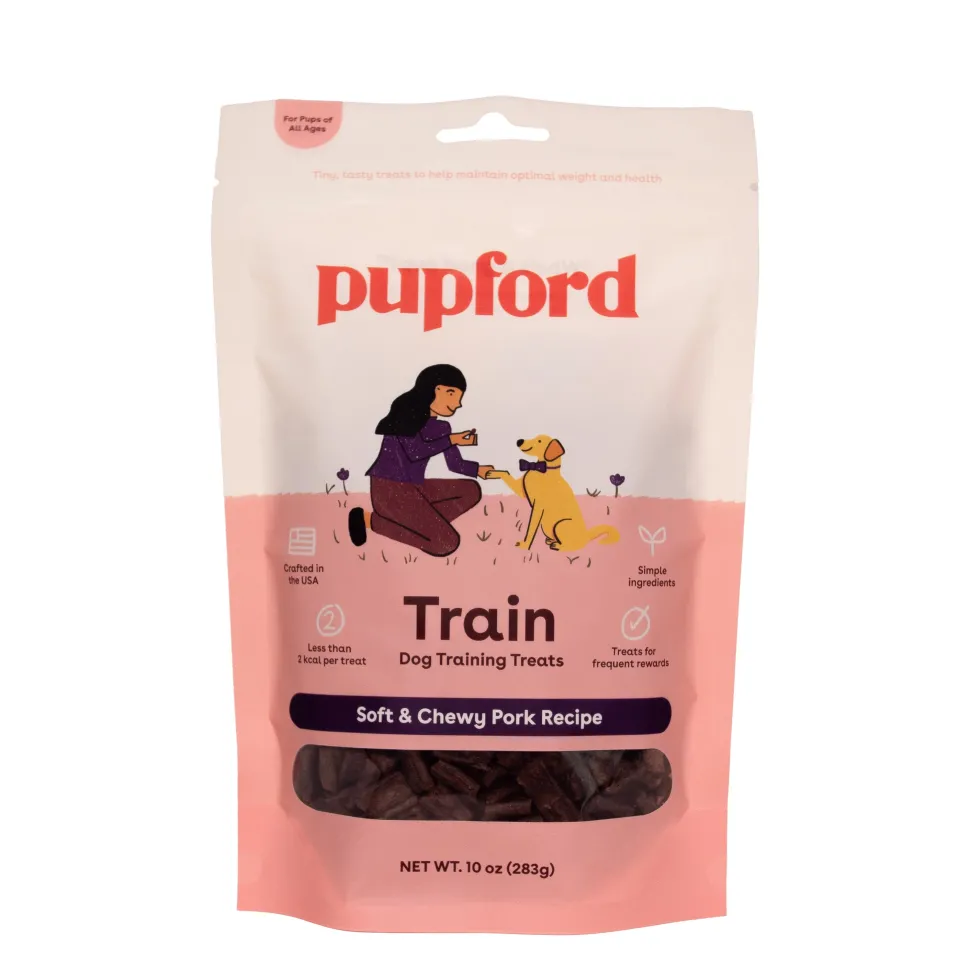 Pupford Soft & Chewy Pork Training Dog Treats 10-oz