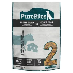 PureBites Beef & Cheese Freeze-Dried Dog Treats 8.8-oz