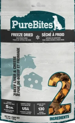 PureBites Beef & Cheese Freeze-Dried Dog Treats 4.2-oz
