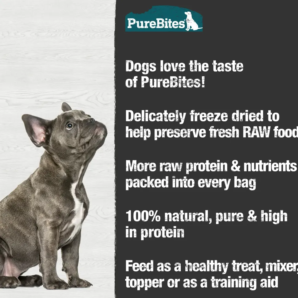 PureBites Beef & Cheese Freeze-Dried Dog Treats 4.2-oz