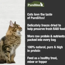 PureBites Beef Liver Freeze-Dried Cat Treats 1.55-oz