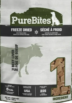 PureBites Beef Liver Freeze-Dried Dog Treats 8.8-oz